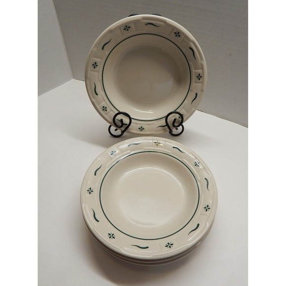 Longaberger Dining Longaberger Pottery Woven Traditions Green Soup